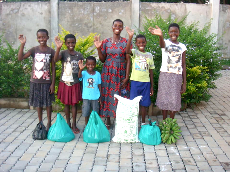 Family supported by the Family Support Initiative